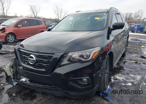 2018 Nissan Pathfinder Sl z USA, uszkodzony, nr VIN 5N1DR2MM1JC644750